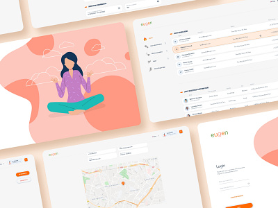 Eugen admin platform admin adminplatform app appadmin design ui ux uxui
