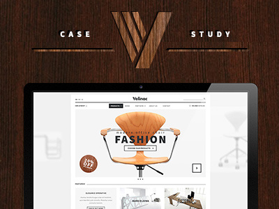 Velinac Office Furniture Responsive Website clean design furniture office office furniture responsive rwd web web site