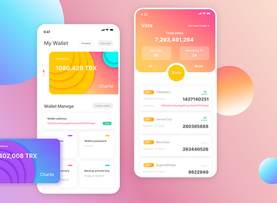 My wallet app app app ui branding design sketch ui vector