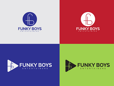 Funky Boys : LOGO DESIGN branding design graphic design illustration logo