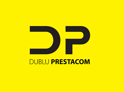 Logo Designing For DUBLU PRESTACOM branding design graphic design illustration logo vector