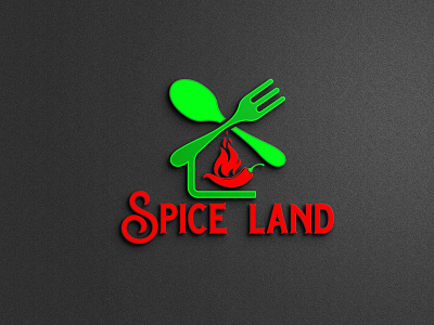Logo Name: Spice Land branding design graphic design illustration logo typography vector