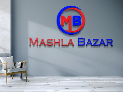 Logo Name: Mashla Bazar branding design graphic design illustration logo typography vector