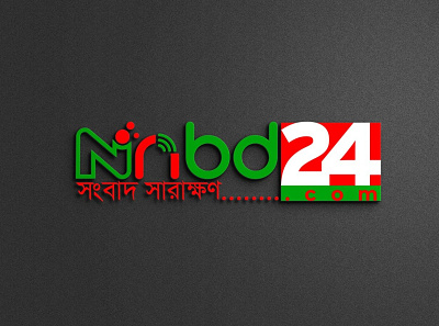 Logo Name: Nnbd24.com branding design graphic design illustration logo typography vector