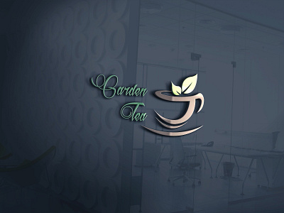 Logo Design: Garden Tea branding design graphic design illustration logo typography vector