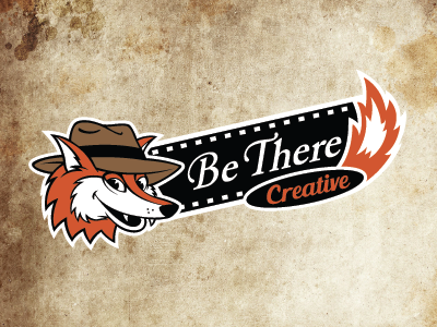 Be There Creative branding fox logo graphic design identity illustration logo logo design mascot logo vidoe production