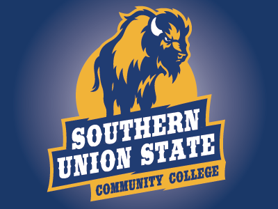 Southern Union State Bison college sports graphic design logo design mascot logo sports branding sports identity sports logo