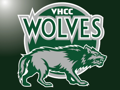 VHCC Wolves college sports graphic design logo design mascot logo sports branding sports identity sports logo