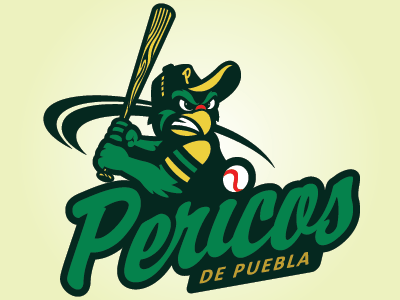 Pericos De Puebla graphic design logo design mascot logo milb sports sports branding sports identity sports logo