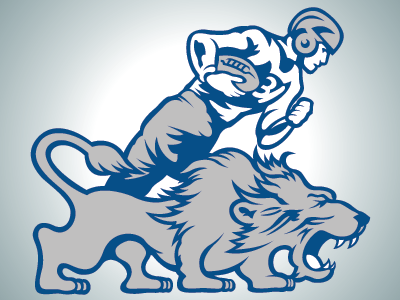 Detroit Lions artwork detroit lions drawing football graphic design logos mascot logo nfl sports logo vintage logo restoration vintage sports