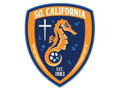 Southern California Seahorses graphic design logo design mascot logo minor league sports premier development leagues soccer sports branding sports identity sports logo usl