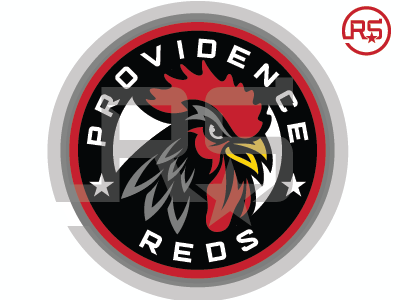 Providence Reds Logo Concept ahl graphic design hockey logo design mascot logo pro sports providence reds sports branding sports identity sports logo