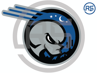 Roswell Destroyers Rebrand Concept Primary Mark