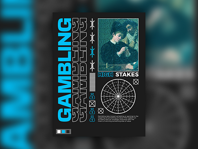 Brutalism-Poster | Theme: Gambling