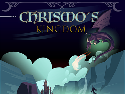 Chrismo´s Kingdom arte digital artwork design diseño graphic design illustration ilustración