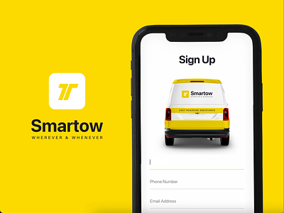 Smartow app branding design logo minimal ui vector