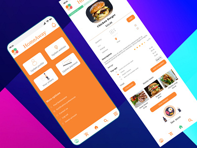Homeaway app branding design food graphic design ui ux