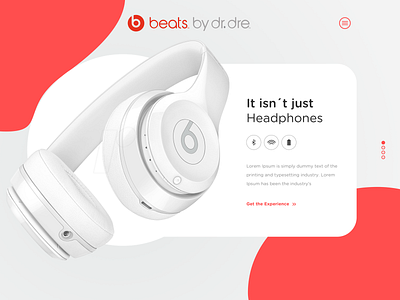 Redesign Productpage beats desktop e commerce shop headphone product product page redesign