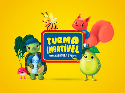 LIDL Turma Imbatível - Character Design character design design digital painting graphic design illustration ines pessoa lidl turma imbatível wild yolks