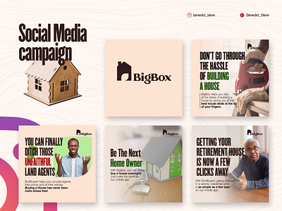 Social media campaign for a Housing brand