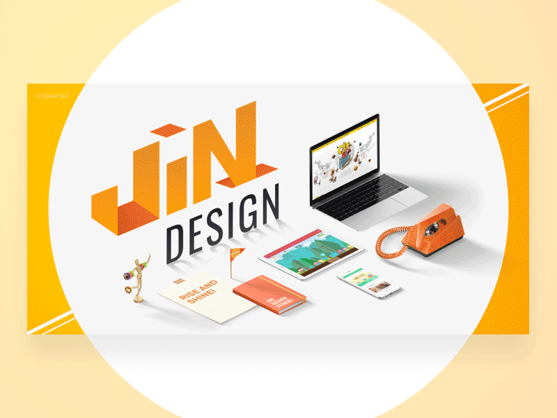 JIN Design Website design jindesign ui ux web