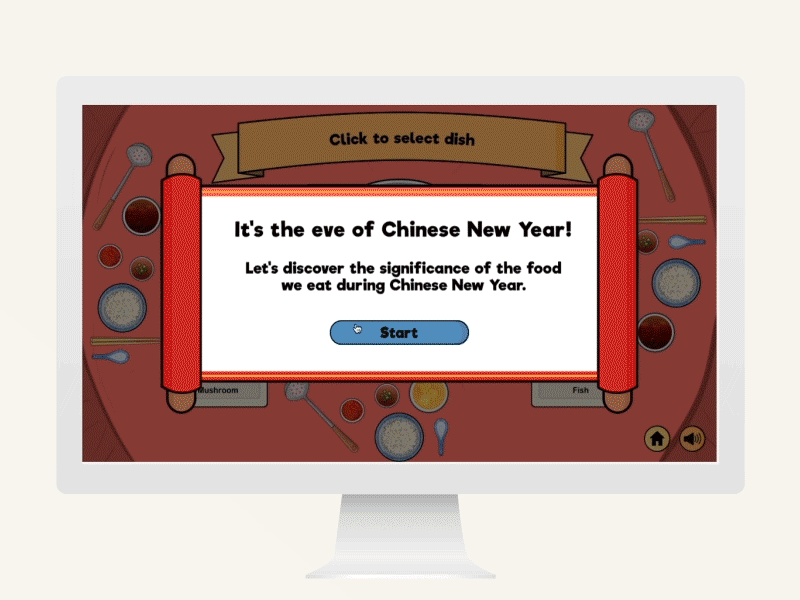 MOE Chinese New Year celebration chinese cny game jin design moe singapore steamboat ui ux