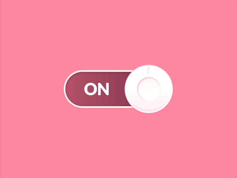 On Off Switch jin design motion graphics switch ui ux