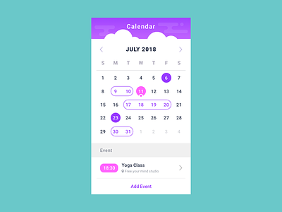 Freebie: Save the Date! calendar freebie jin design ui ux
