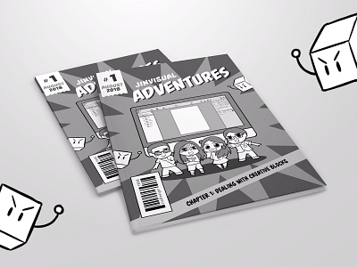 JIN Visual Adventures - Chapter 1 comic design ebook freebie illustration jin design singapore ui visual