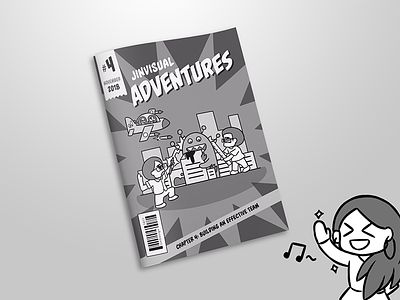 JIN Visual Adventures - Chapter 4 ebook freebie illustration jin design team ui ux