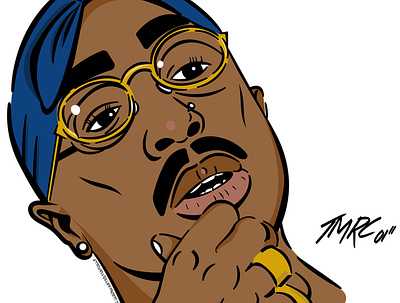 TUPAC SHAKUR 2pac all eyez on me art deathrow design digital art graphic design hip hop illustration king legend mc poet rap rapper thug life tupac tupac shakur