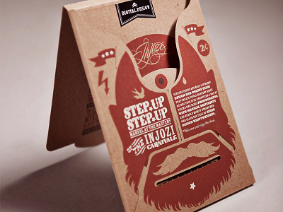 INJOZI SHOWREEL PACKAGING carnival cyclops illustration monster