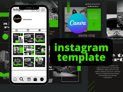 sakteoard instagram template