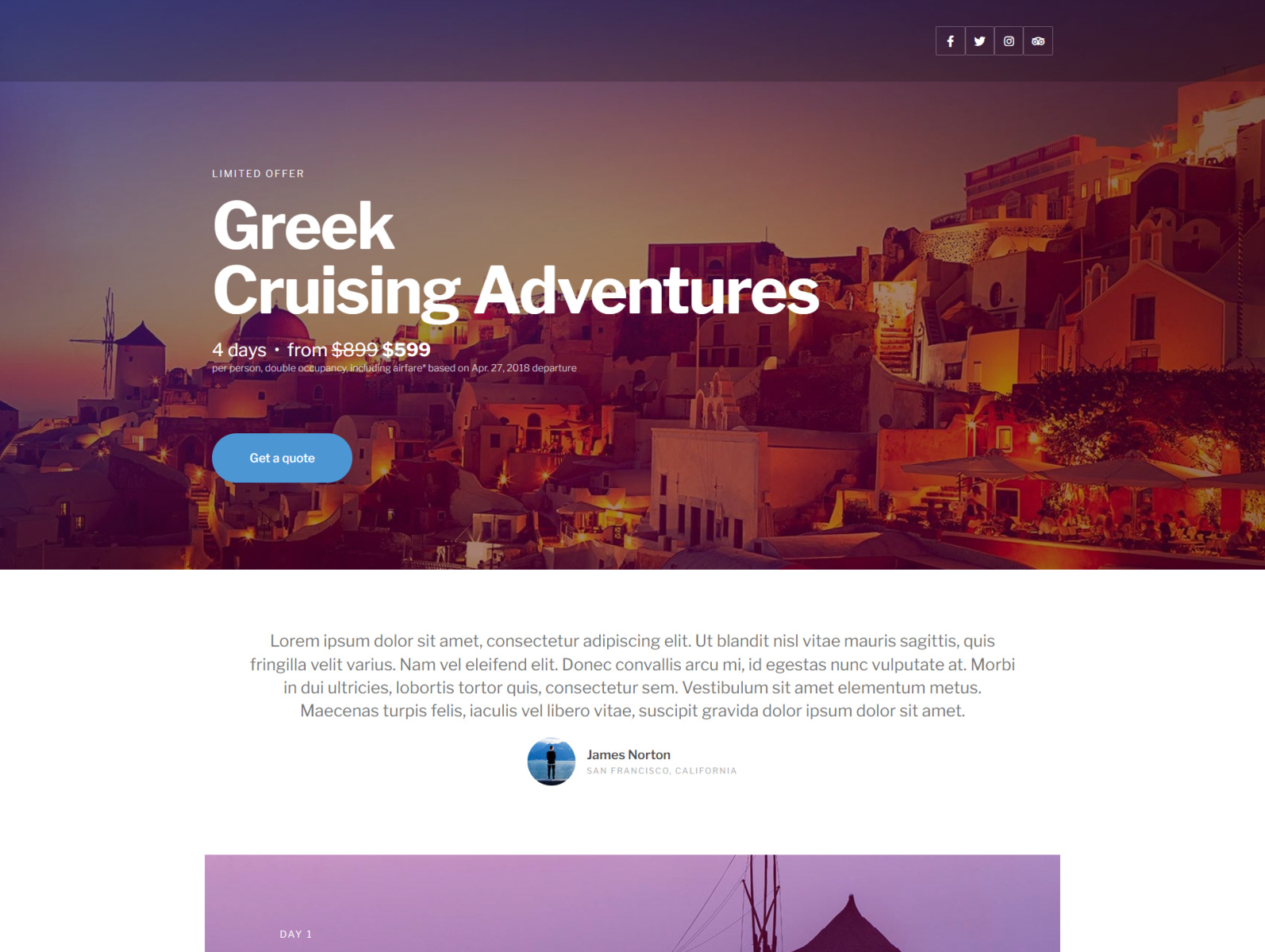 Landing page website design by Sharifuzzaman Aharif on Dribbble