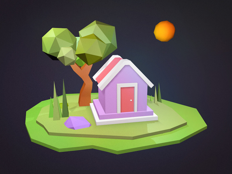 Поли дом. Домик Low Poly. Лоу Поли домик шамана. 3d дом Low Poly. Ротонда Low Poly.