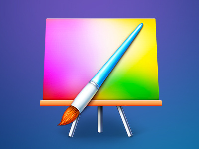 Painter Icon brush china colorful icon icons juno metal painter