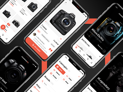 Chambrenoir - Photography App Concept