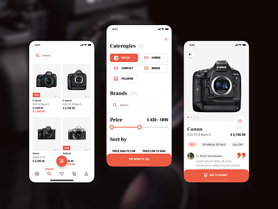 Photography App Concept