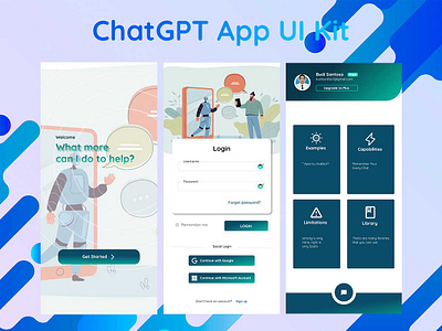 ChatGPT App UI Kit by Budi Santoso on Dribbble