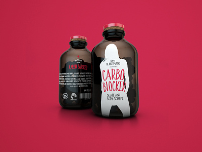 Slim Black Magic Nutrition : Pills Packging 3d branding clear design graphic design packaging shape