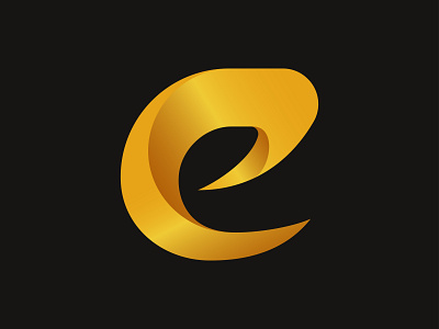 E letter logo