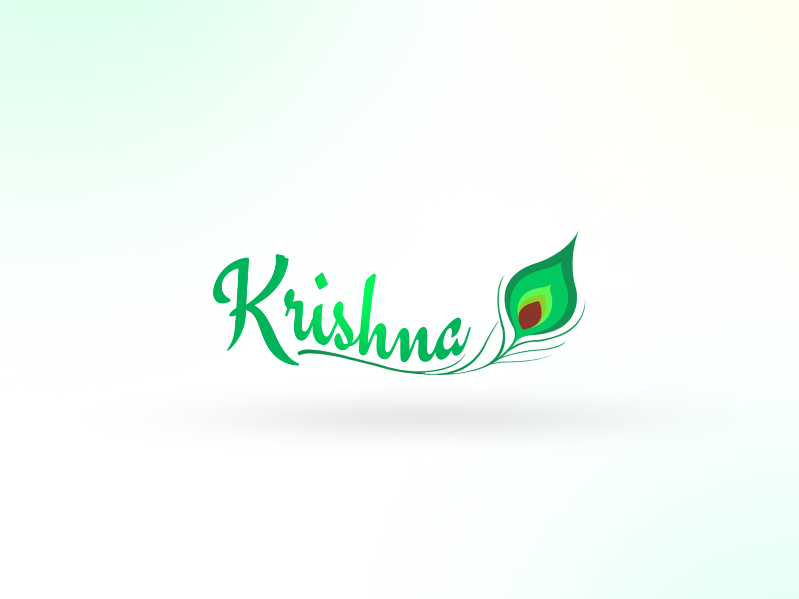 Krishna Name Wallpapers | 3D Name Free Download