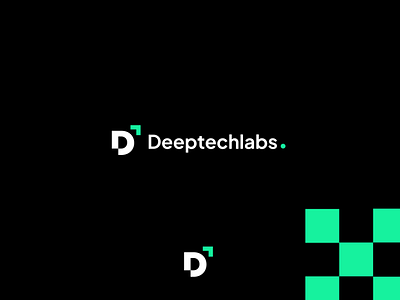 Deeptechlabs - logo design logo rectangle tech vector