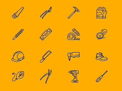 worker icons icon set icons outline roof simple ui ux vector work worker