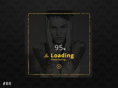 86 Progress Bar bar dailyui interface loading music progress ui user