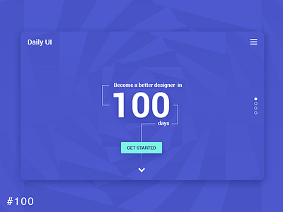 100   Redesign Dailyui Landing Page