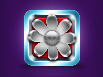 Flower icon flower hud icon mac osx vector windows