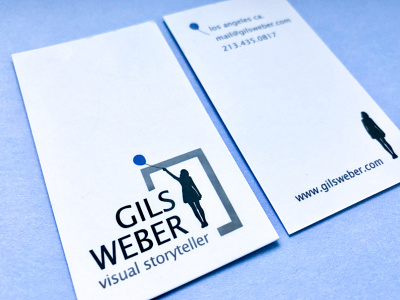 CI & CD for GILS WEBER visual storyteller branding graphic design logo