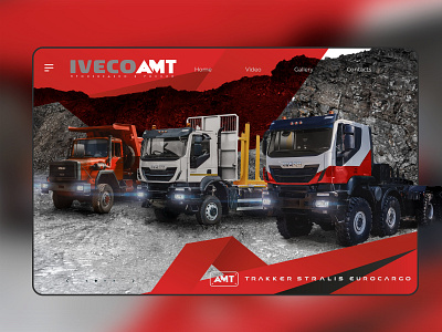 Iveco AMT homepage concept