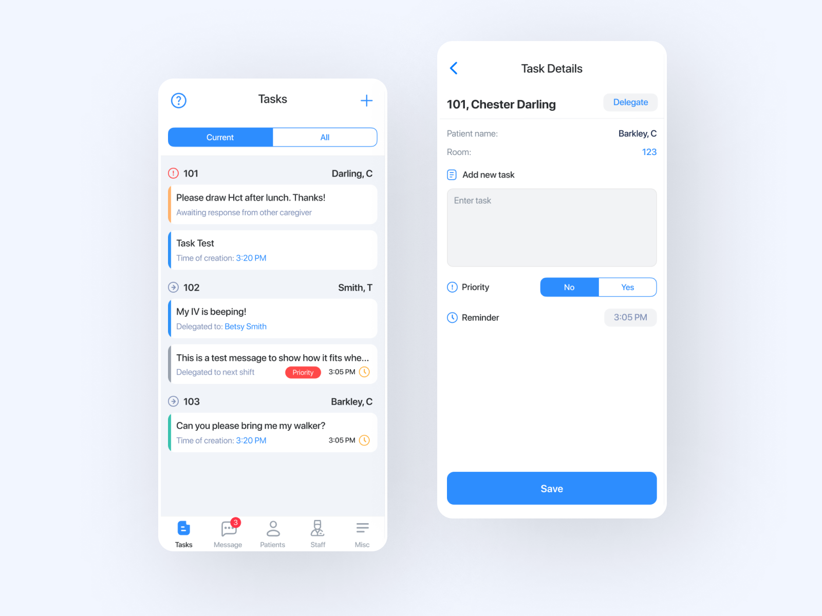 Medical App Patient Task By Boho On Dribbble